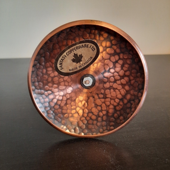 Vintage Graduated Copper Candlestick Holders by Fantasy Copperware Canada - Picture 10 of 10